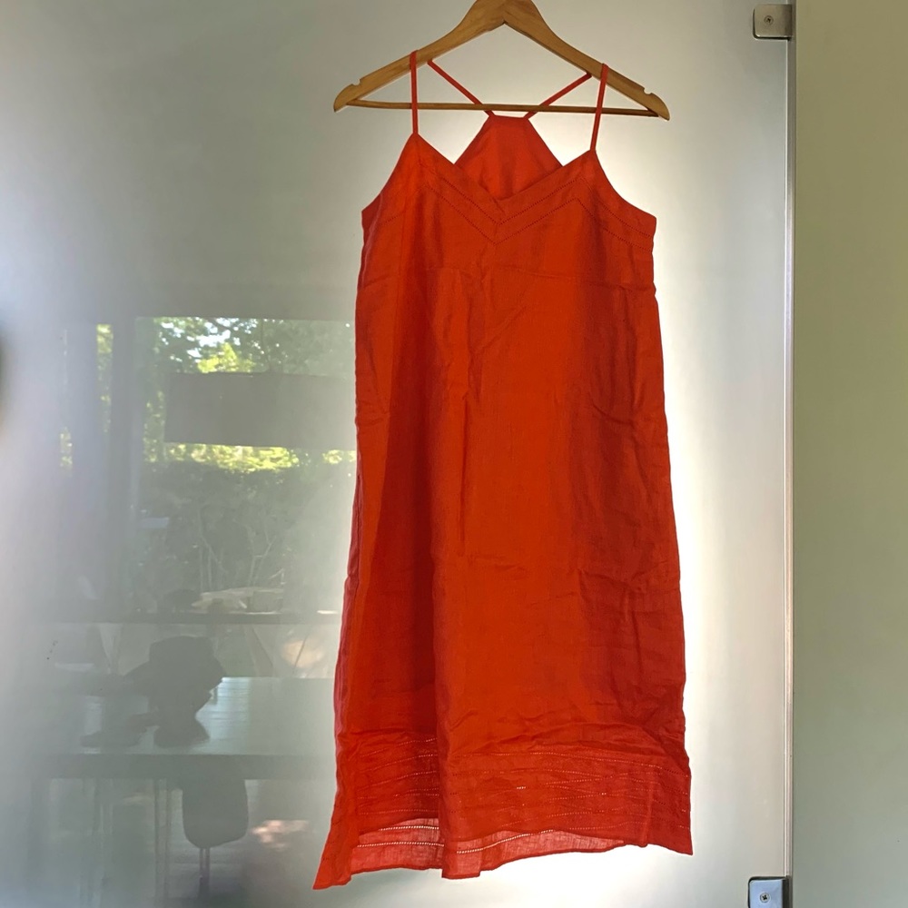 Gap linen dress with pockets
